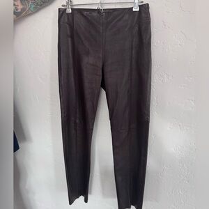 100% Lamb Leather Pants